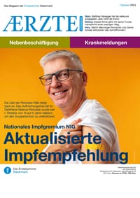 AERZTE Steiermark 10/2024 Cover