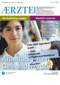 AERZTE Steiermark 11/2024 Cover