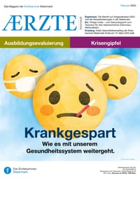 AERZTE Steiermark 02/2025 Cover