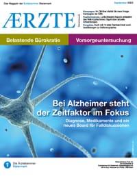 AERZTE Steiermark 09/2025 Cover