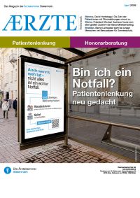 AERZTE Steiermark 04/2026 Cover
